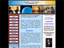 Tablet Screenshot of immigrationcounselor.com